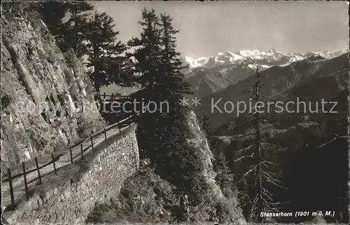 Stanserhorn Felsenweg Kat. Stanserhorn