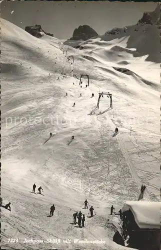 Jochpass Skilift mit Wendenstoecke Kat. Jochpass