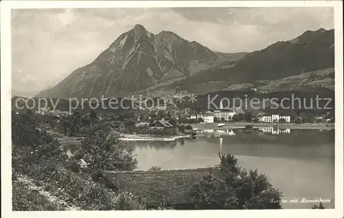 Sarnen mit Stanserhorn Kat. Sarnen