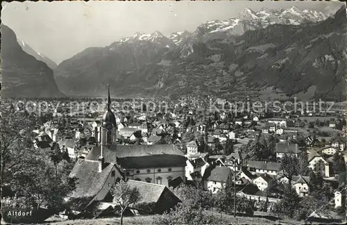 Altdorf UR Totalansicht Kat. Altdorf UR