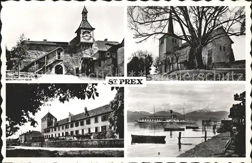 St Prex Eglise Chateau Port Kat. St Prex