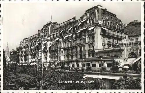 Montreux VD Palace Hotel / Montreux /Bz. Vevey