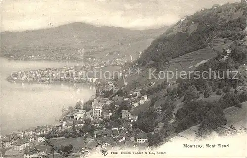 Montreux VD et Mont Fleuri / Montreux /Bz. Vevey