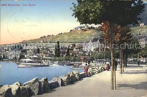 Montreux VD Les Quais / Montreux /Bz. Vevey