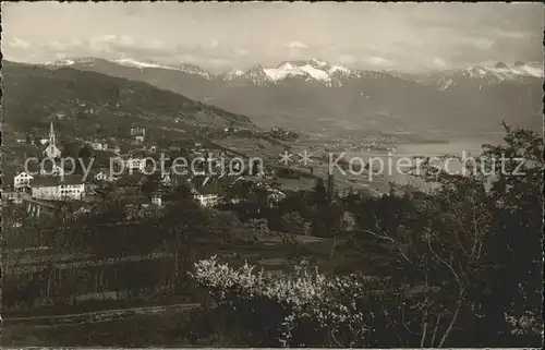 Chexbres et les Alpes Vaudoises Kat. Chexbres