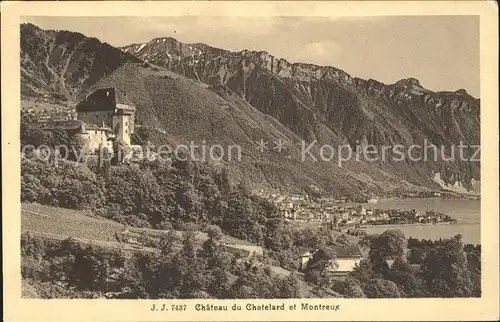 Montreux VD Chateau du Chatelard / Montreux /Bz. Vevey