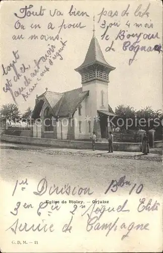 Bioley-Orjulaz Eglise / Bioley-Orjulaz /Bz. Echallens