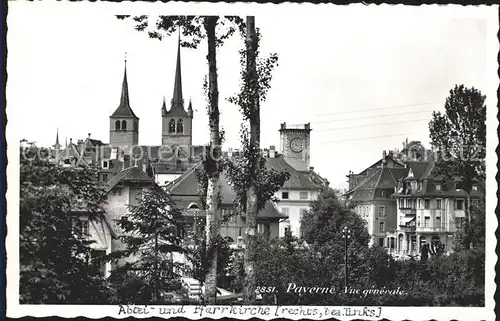Payerne Abtei und Pfarrkirche Kat. Payerne