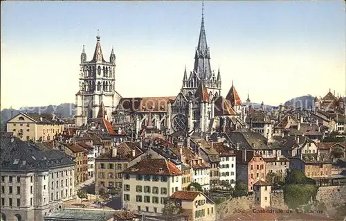 Lausanne VD Cathedrale / Lausanne /Bz. Lausanne City