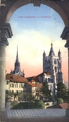 Lausanne VD La Cathedrale / Lausanne /Bz. Lausanne City