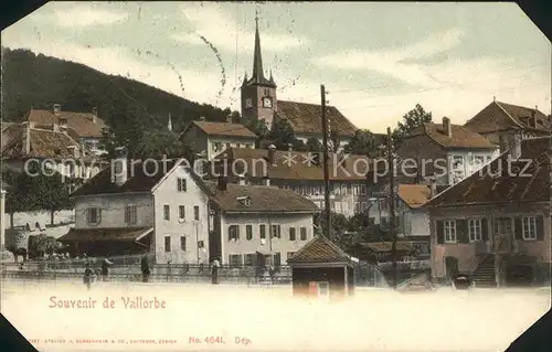 Vallorbe Vue partielle Kat. Vallorbe