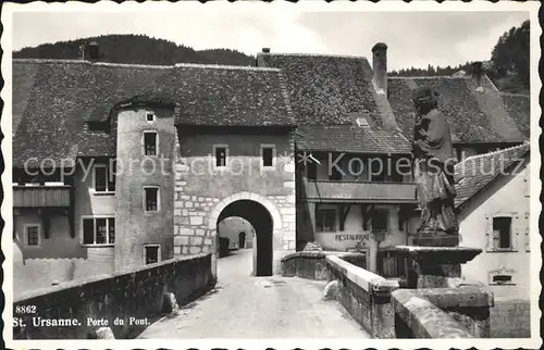 St Ursanne Porte du Pont Kat. St Ursanne