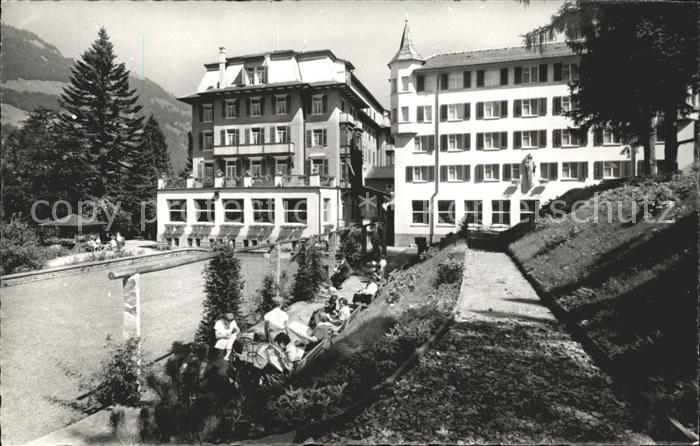 Lungern Haus St Josef Mit Marienburg Und Garten Kat Lungern Nr