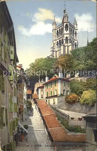 Lausanne VD Escaliers du Marche / Lausanne /Bz. Lausanne City