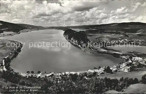 Le Pont VD et les Charbonnieres Lacs de Joux et Brenet Kat. Le Pont