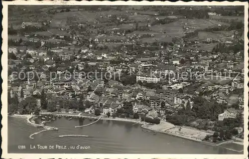 La Tour de Peilz Vue aerienne Kat. La Tour de Peilz