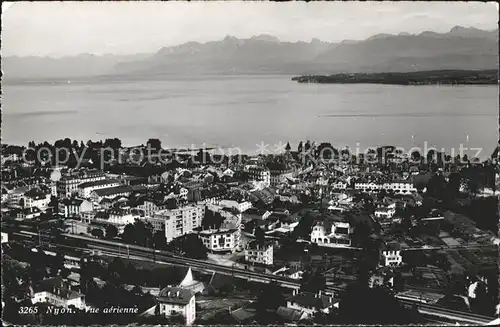 Nyon VD Vue aerienne Kat. Nyon