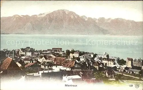 Montreux VD Panorama / Montreux /Bz. Vevey