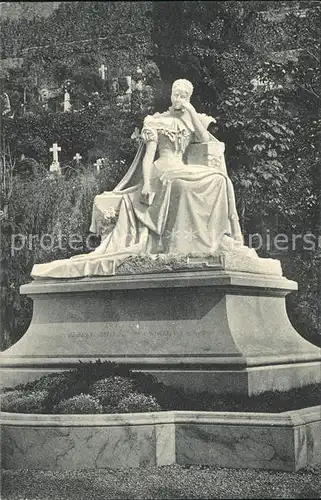 Territet Monument de S M Imperatrice d Autriche Kat. Territet