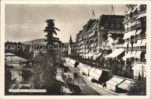 Montreux VD Hotel Palace / Montreux /Bz. Vevey