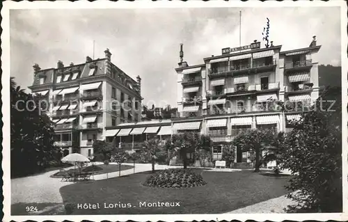 Montreux VD Hotel Lorius / Montreux /Bz. Vevey