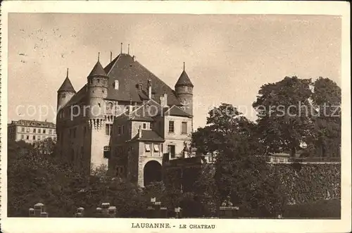 Lausanne VD Le Chateau / Lausanne /Bz. Lausanne City