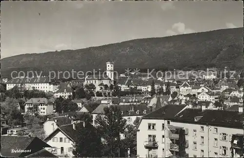 Delemont Vue partielle Kat. Delemont