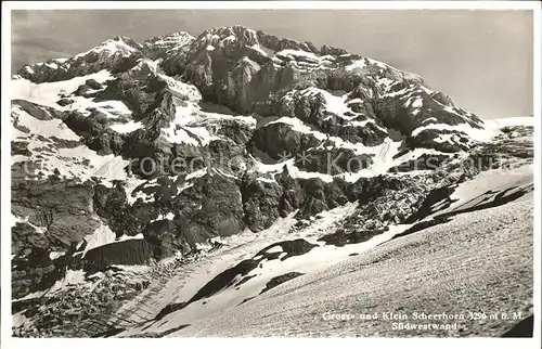 Klausen UR Gr und Kl Scheerhorn S?dwestwand Kat. Klausen