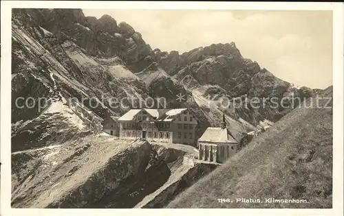 Pilatus Kulm mit Klimsenhorn Kat. Pilatus Kulm