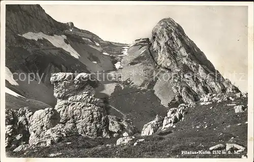 Pilatus Kulm Gipfel Kat. Pilatus Kulm