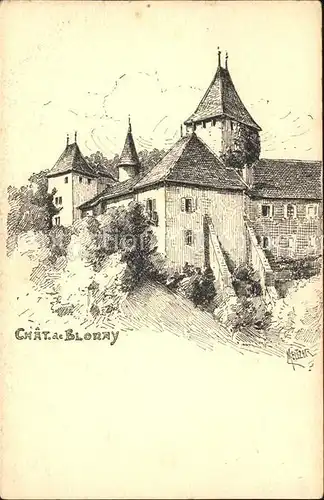 Blonay Chateau de Blonay Kat. Blonay