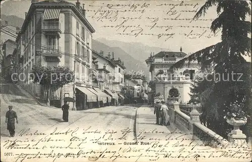 Montreux VD Grand Rue / Montreux /Bz. Vevey