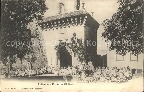 Aubonne VD Porte du Chateau Kat. Aubonne