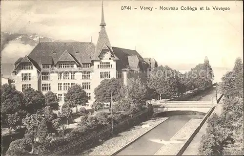 Vevey VD Nouveau College et la Veveyse Kat. Vevey