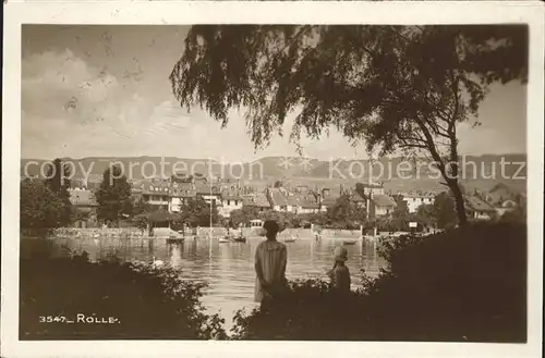 Rolle Rolle Vue generale Kat. Rolle