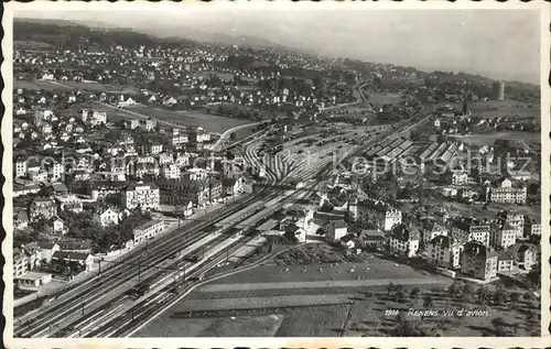 Renens Vue aerienne Kat. Renens