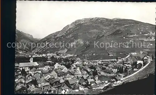 Andermatt mit Oberalp Kat. Andermatt