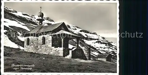 Urnerboden Bruderklausenkapelle  Kat. Urnerboden