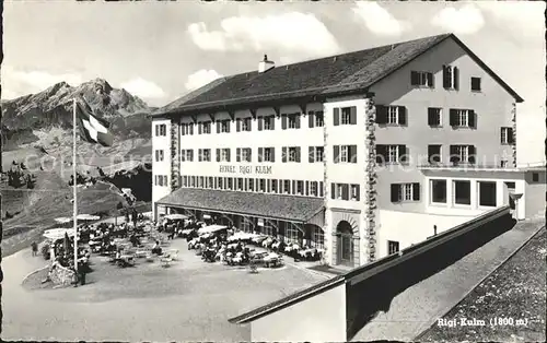 Rigi Kulm Hotel Kat. Rigi Kulm