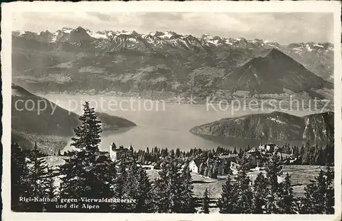 Rigi Kaltbad Vierwaldstaettersee Alpen Kat. Rigi Kaltbad