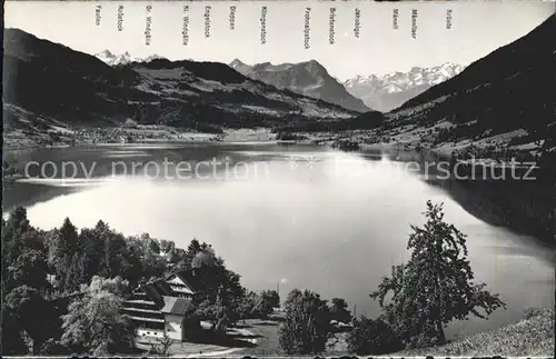 Aegerisee See mit Alpen Kat. Zug