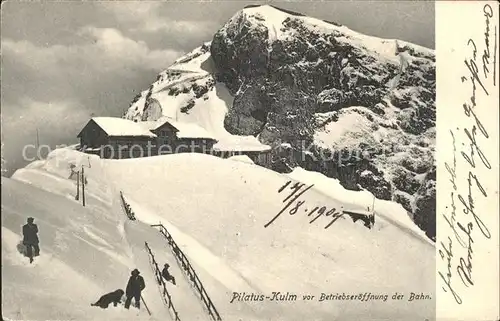 Pilatus Kulm  Kat. Pilatus Kulm