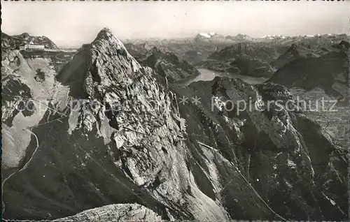 Pilatus Kulm mit Eselwand  Kat. Pilatus Kulm