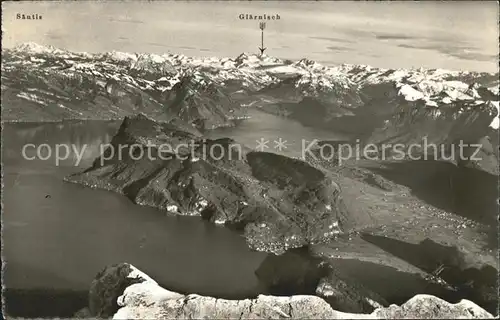 Pilatus Kulm Vierwaldstaettersee Alpen Kat. Pilatus Kulm