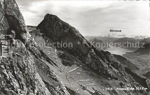 Pilatus Kulm Vierwaldstaettersee Glaernisch Kat. Pilatus Kulm