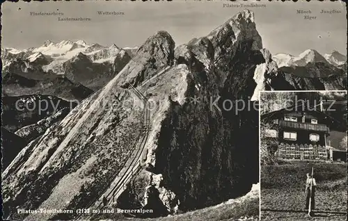 Pilatus mit Tomlishorn Kat. Pilatus