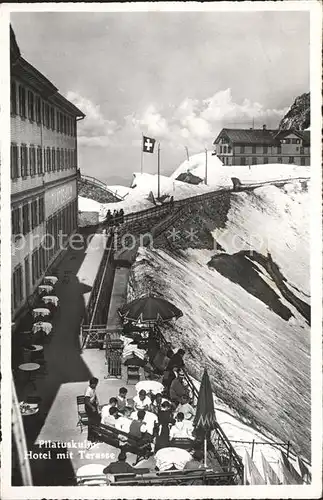 Pilatus Kulm Hotelterrasse Kat. Pilatus Kulm