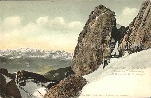 Pilatus Kulm Tomlishornweg Alpen Kat. Pilatus Kulm