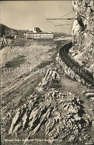 Pilatus Kulm Bergbahn Hotel Kat. Pilatus Kulm