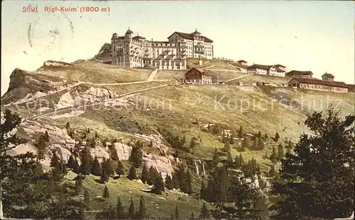 Rigi Kulm Hotel Kat. Rigi Kulm